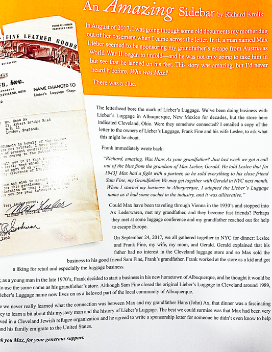 Invest in Your Journey Today: Discover the Enduring Legacy of Lieber's Luggage