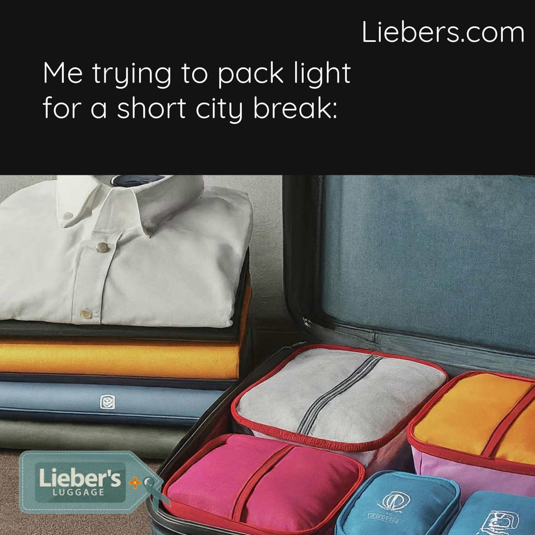 Conquering Chaos: How Packing Cubes and Folders from Lieber's Luggage Elevate Your Travels