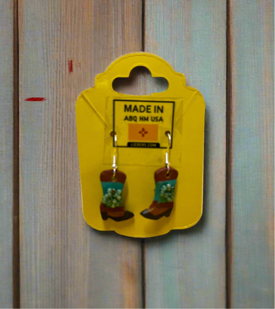 Lieber's Luggage® Lab- Earrings Handcrafted in ABQ NM