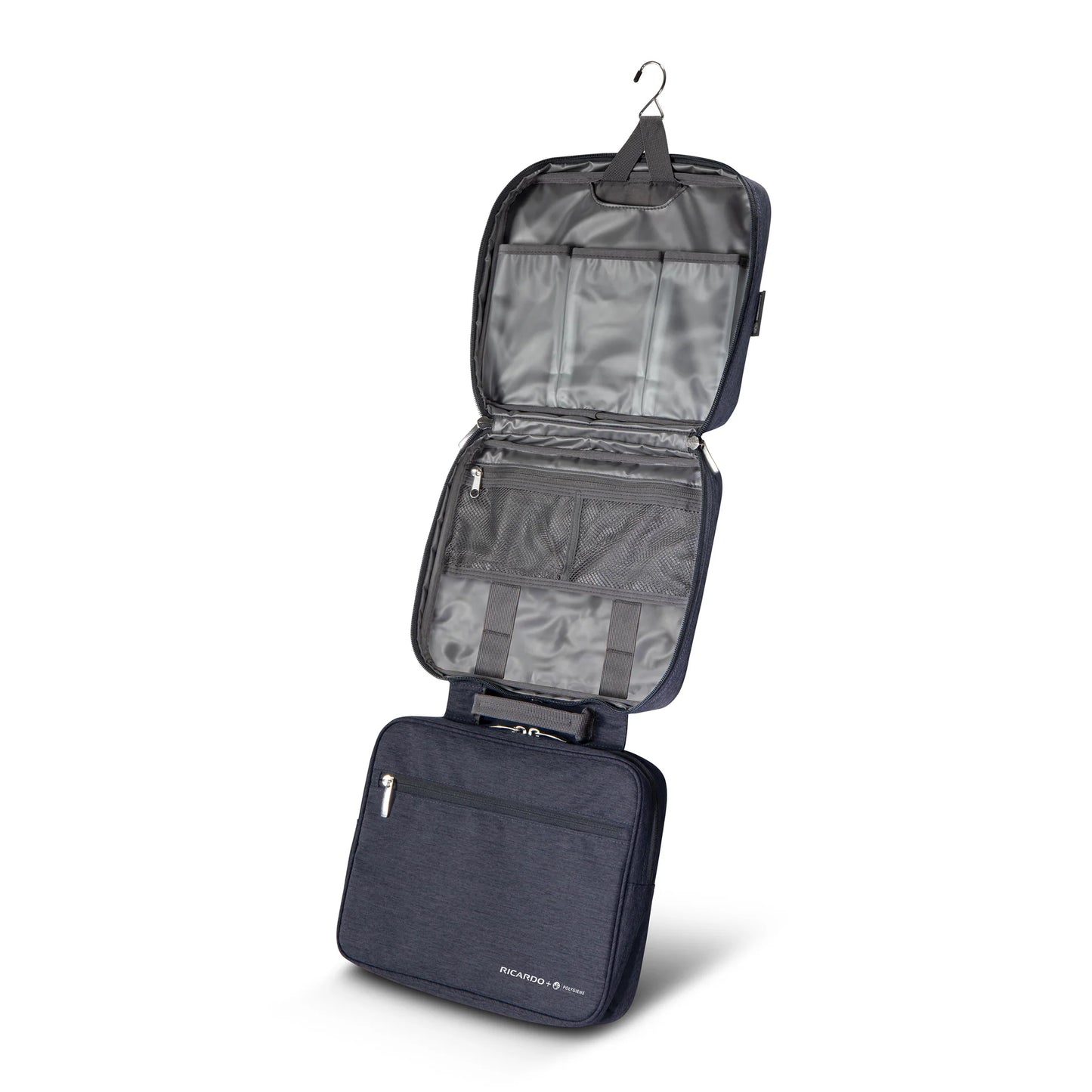 Ricardo Beverly Hills Deluxe Hanging Toiletry Organizer Graphite