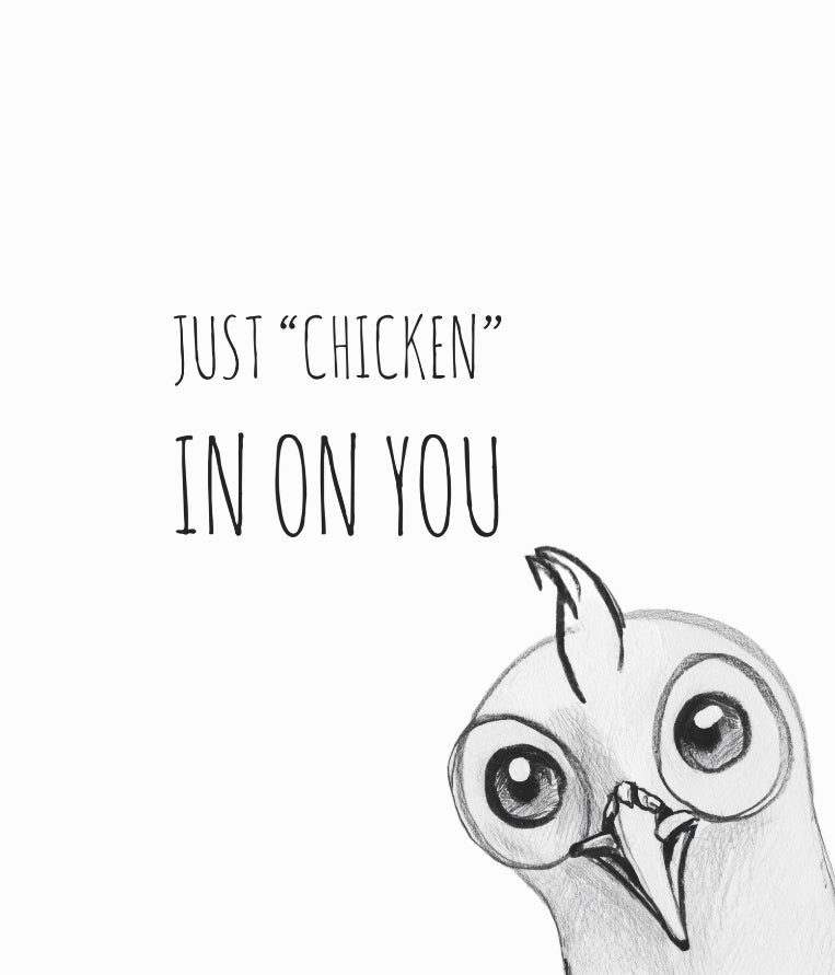 Lieber's Luggage® Greeting Cards Chicken