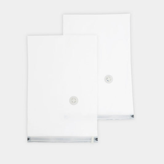 Travelon Set of 2 Compression Bags with Valve Frosted