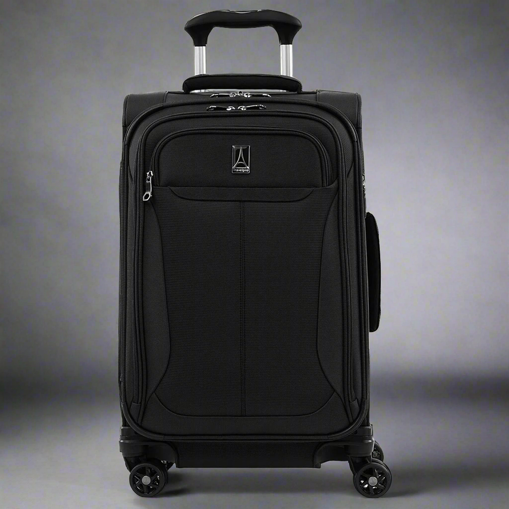 Travelpro TourLite Carry-On Softsided Expandable Spinner-TP8008S61 Black