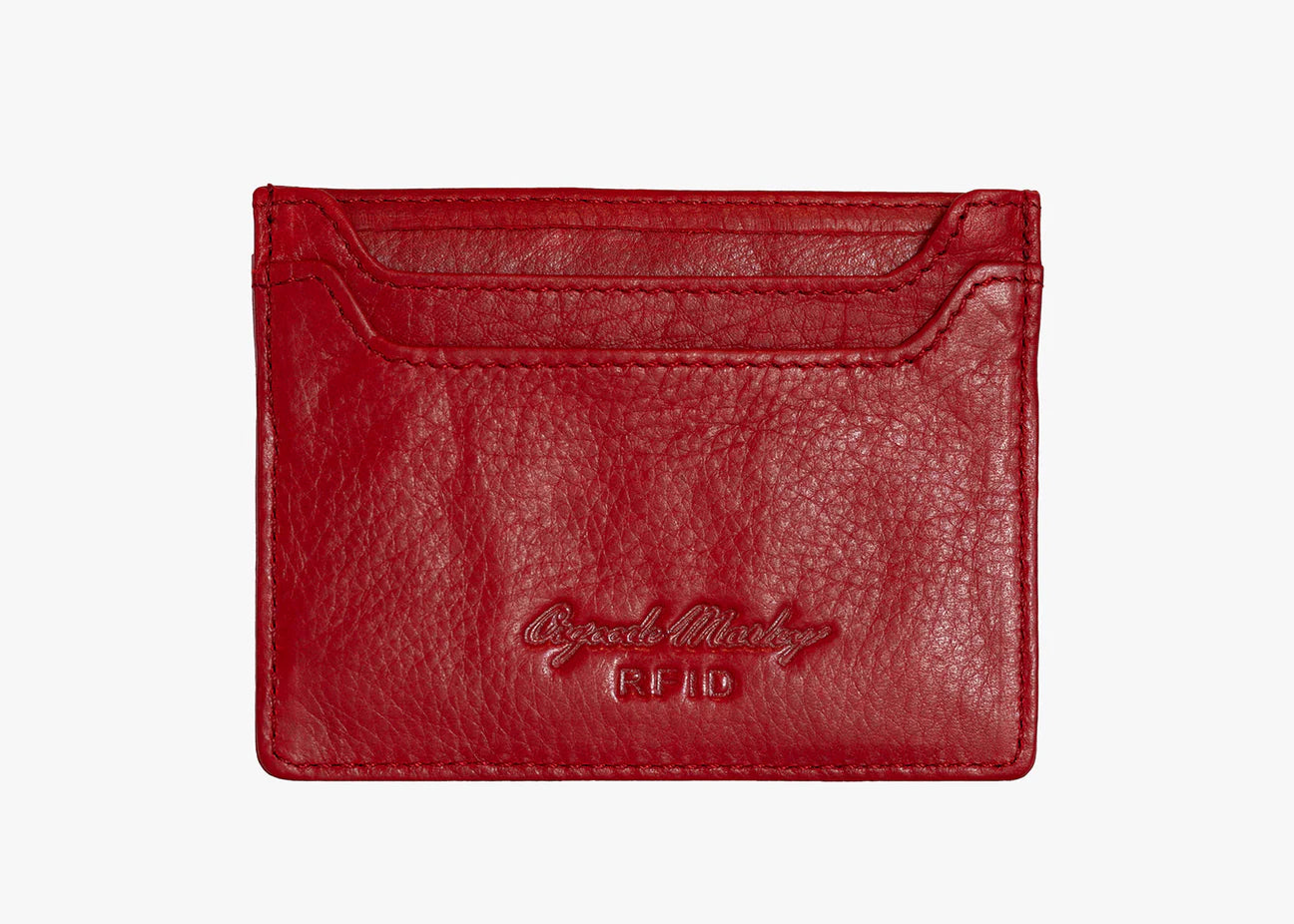Osgoode Marley Leather RFID ID Card Wallet- 1227 Garnet