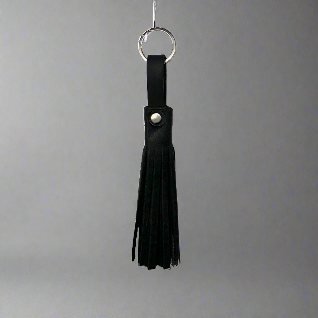 Genuine Leather Tassel Keychain/Bag Charm