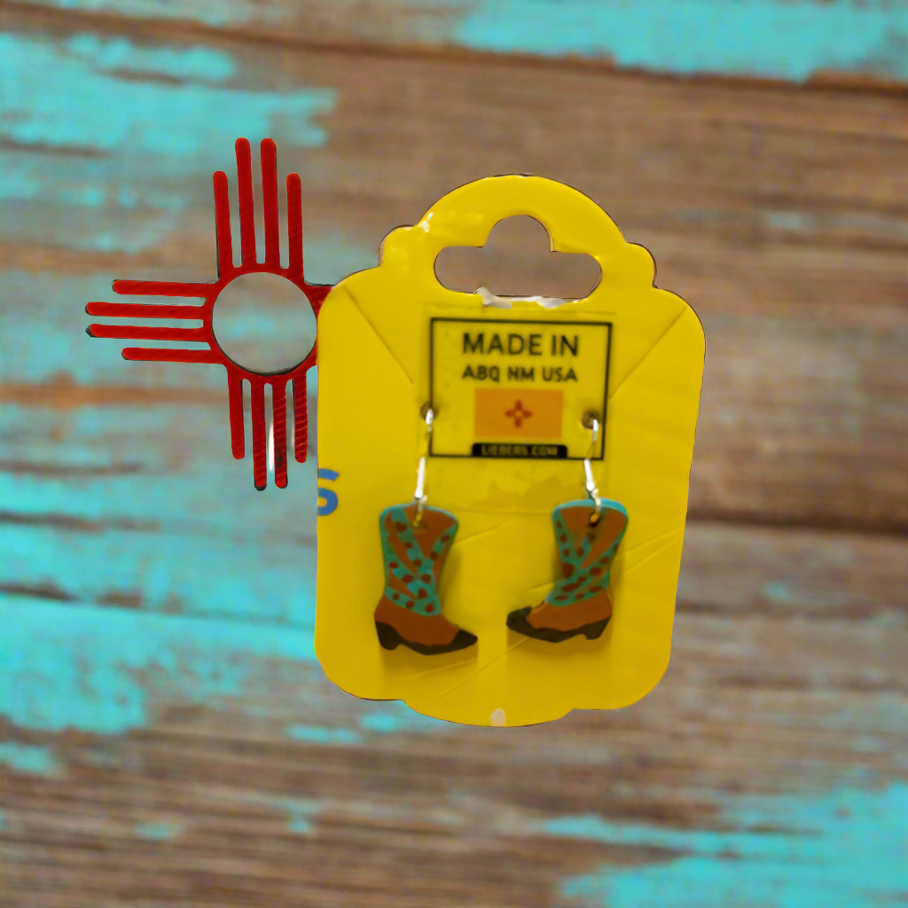Lieber's Luggage® Lab- Earrings Handcrafted in ABQ NM