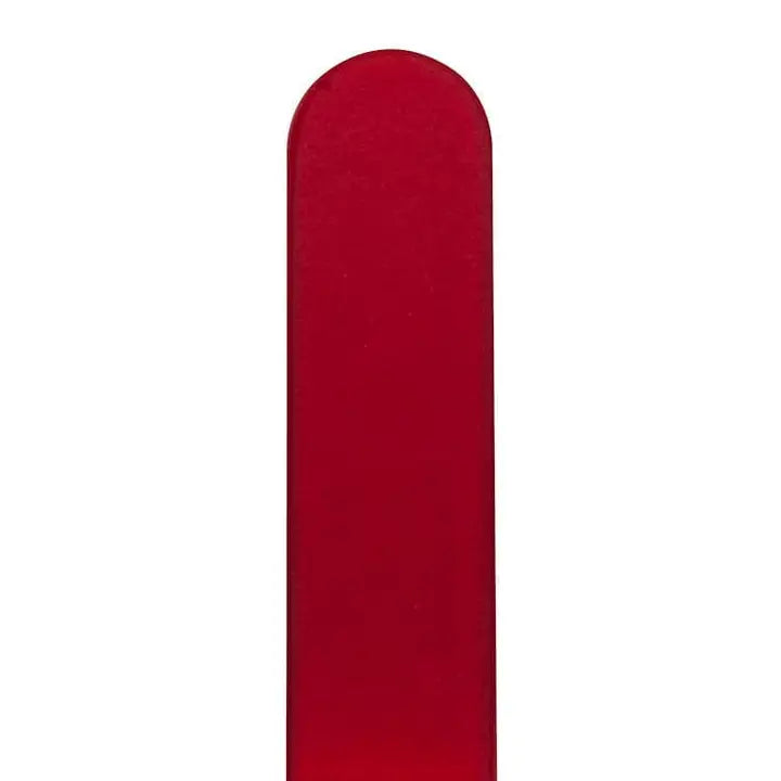 Czech Crystal Nail File - Size Large- Classy Color Collection Red