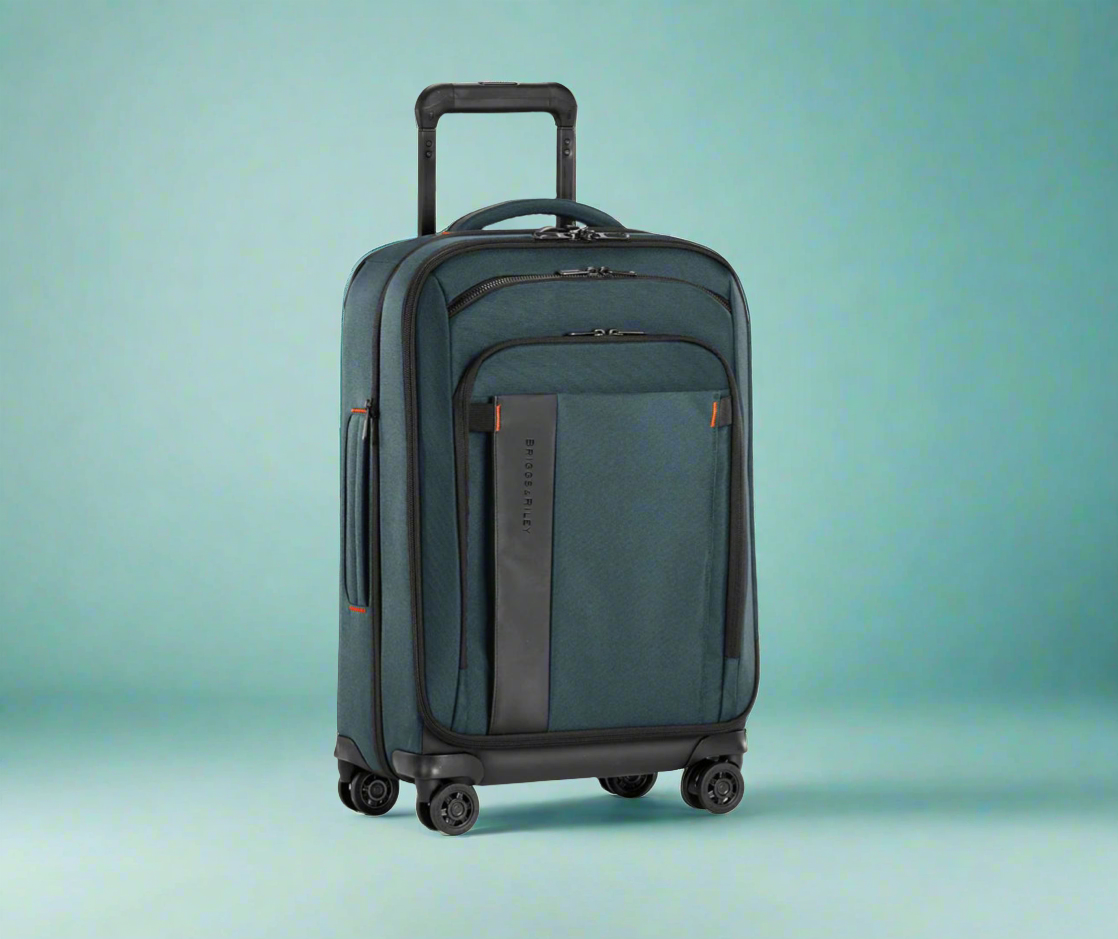 Briggs & Riley ZDX 22" Softside Carry-On Spinner - ZXU122SPX Ocean Blue