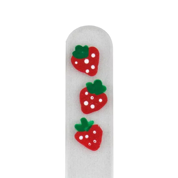 Czech Crystal Nail File - Size Large- Hand Painted Collection