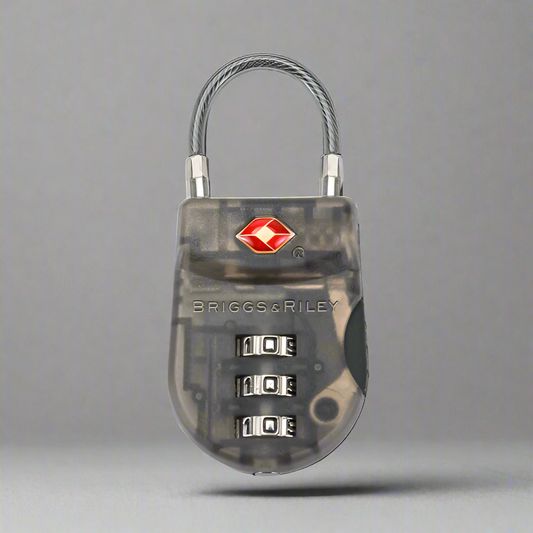 Briggs & Riley TSA Cable Luggage Lock - ACC-W15-21 Smoke