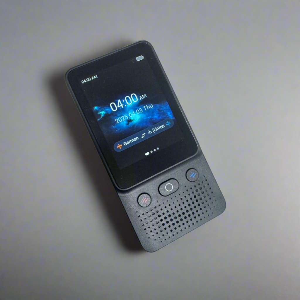 1500mAh AI Language Translator Black