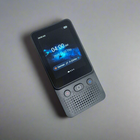 1500mAh AI Language Translator Black