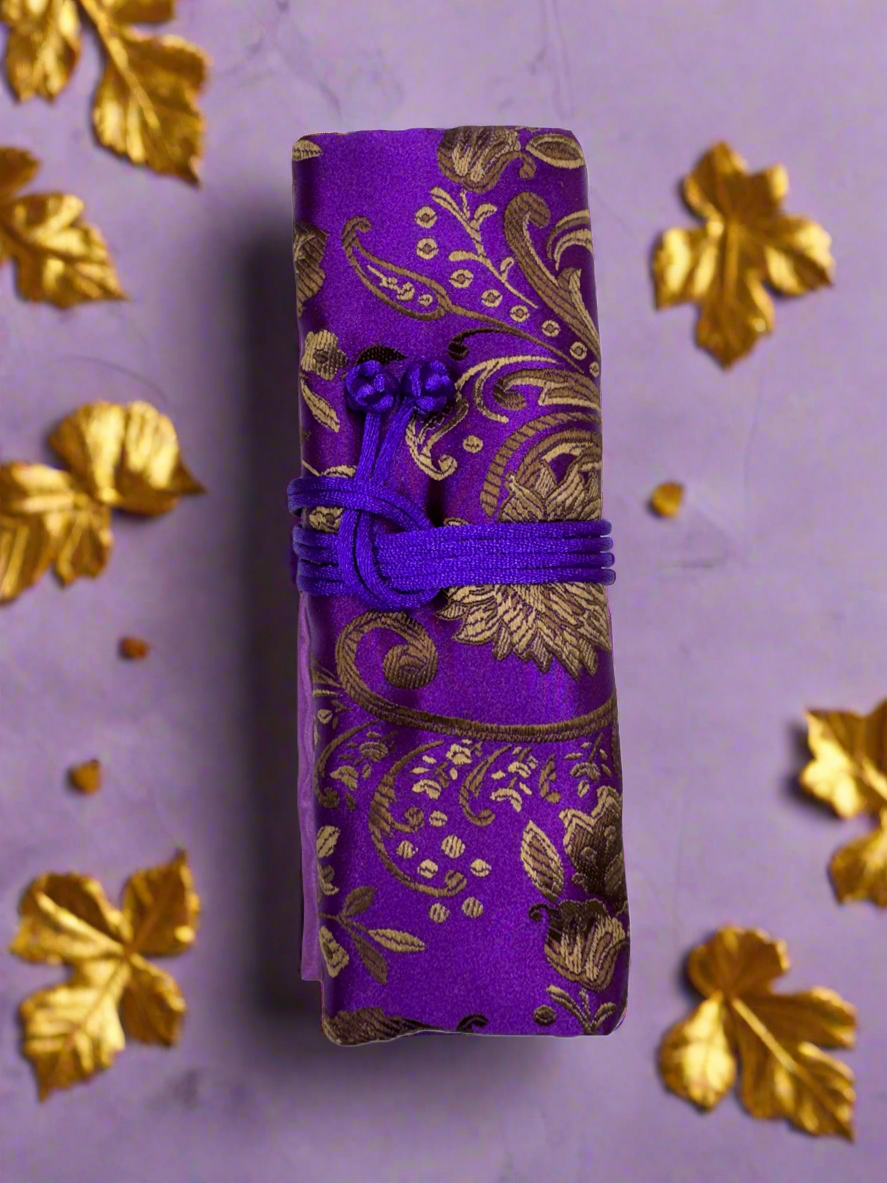 Cathayana Jewelry Rolls Peony- Purple Brown