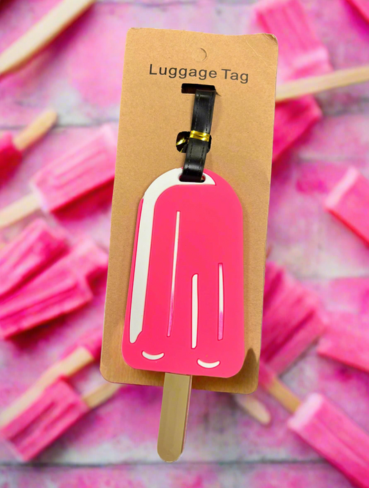 Silicone Luggage Tag- Popsicle