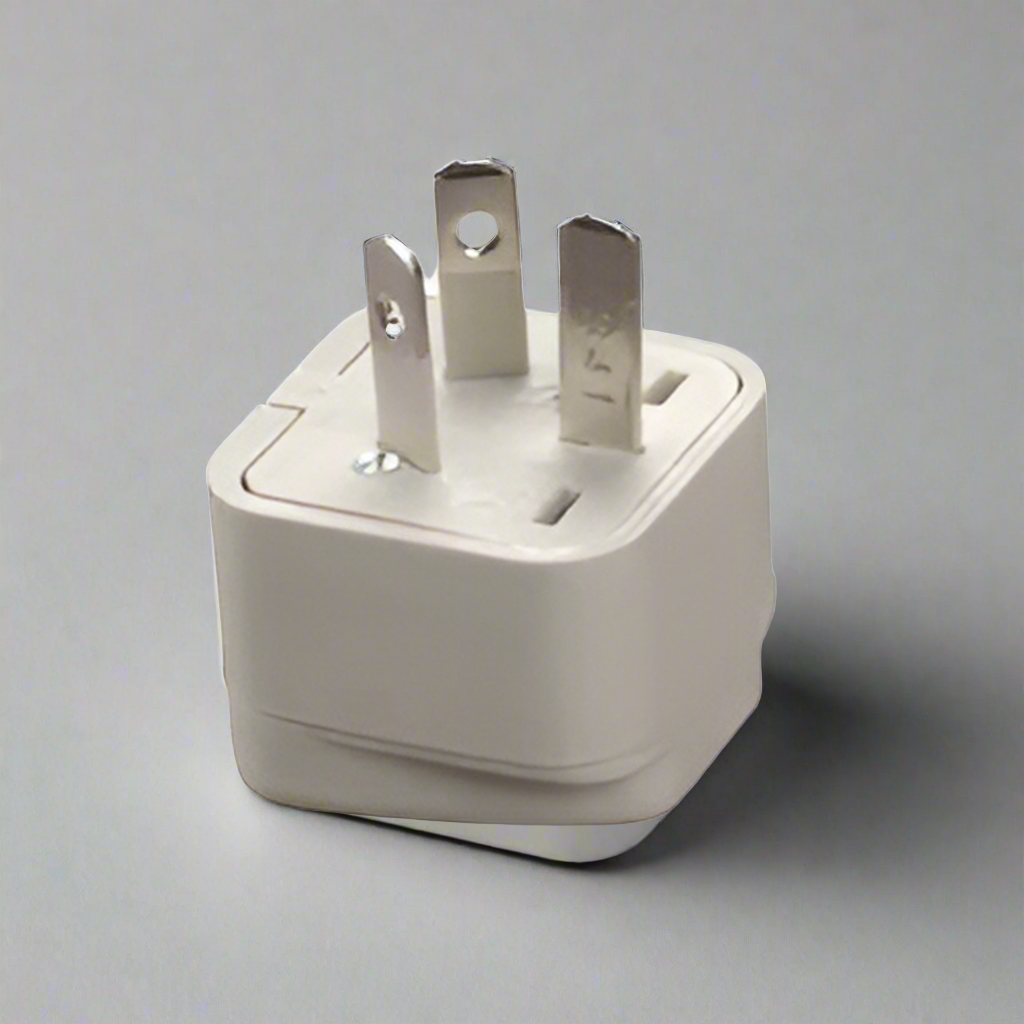 Voltage Valet Grounded Adaptor Plug - GUC | Australia / New Zealand / China Cream