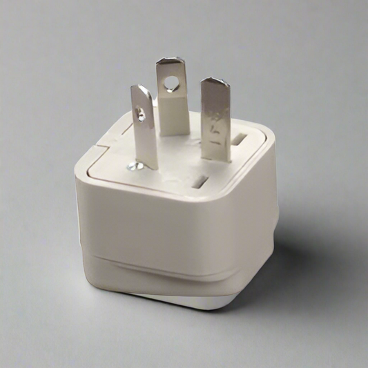 Voltage Valet Grounded Adaptor Plug - GUC | Australia / New Zealand / China Cream