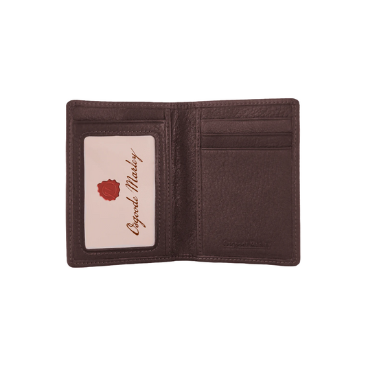 Osgoode Marley RFID ID Card Case Leather Wallet- 1220 Espresso