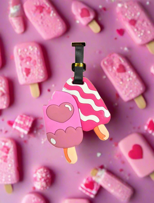 Silicone Luggage Tag- 2 Popsicles
