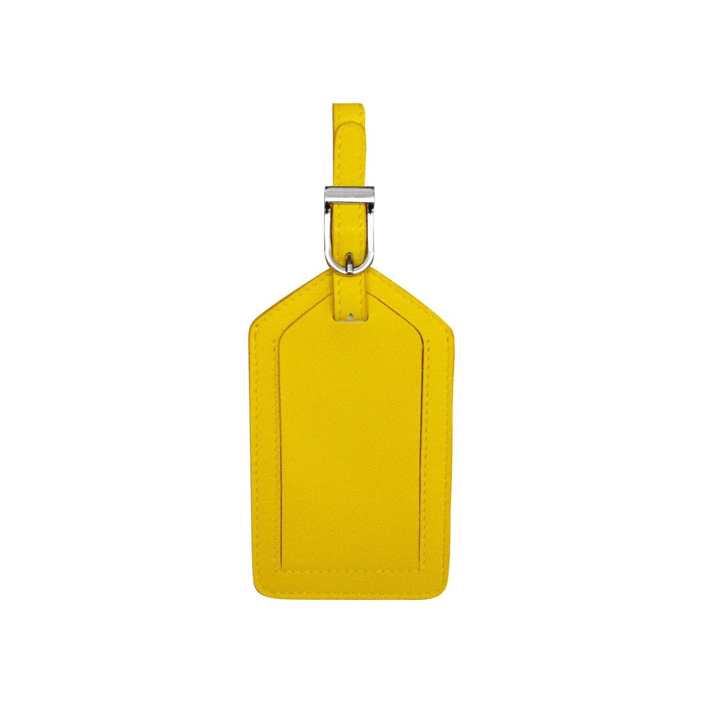 ili New York - Leather Luggage Tag- 6422 Sunshine