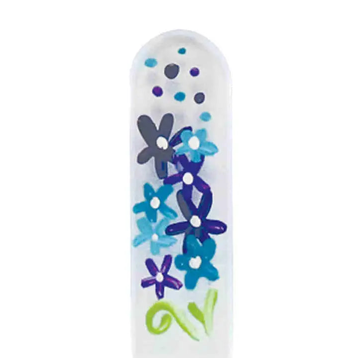 Czech Crystal Nail File - Size Large- Hand Painted Collection