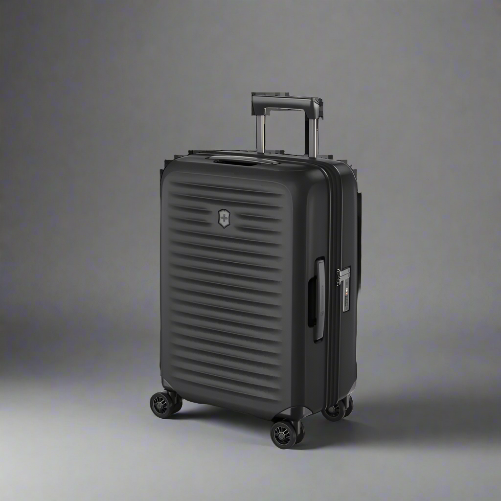Victorinox Airox ADVANCED Frequent Flyer PLUS Hardside Carry-On Spinner (Free Personalization) Black