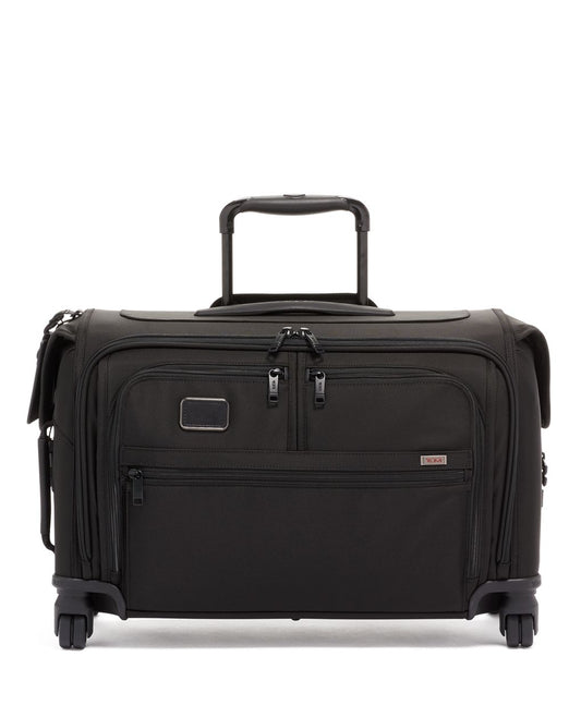 TUMI Alpha Carry-On Softsided Spinner Garment Bag Black