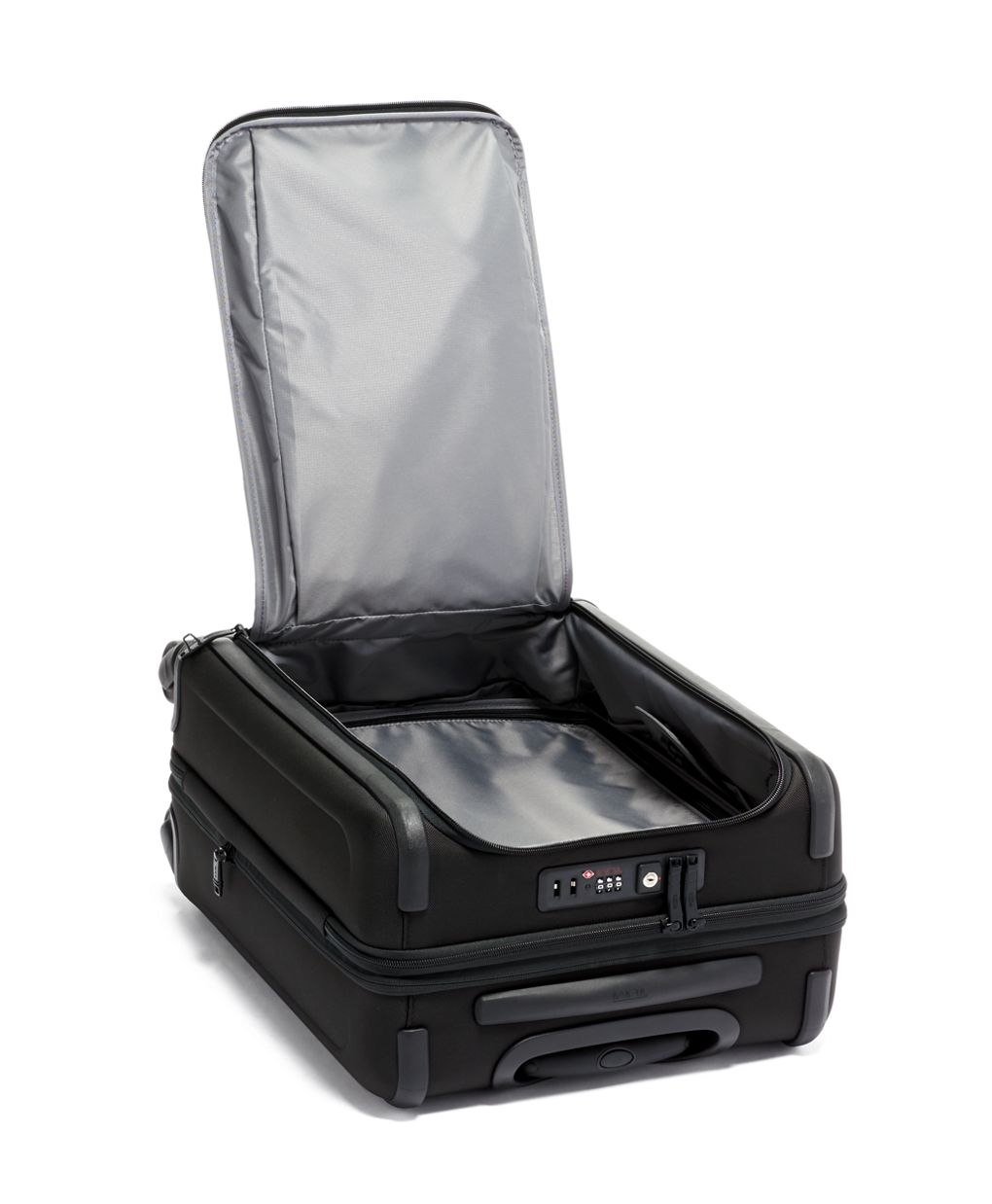 TUMI Alpha 3 Continental Dual Access Expandable Softsided Carry-On Spinner with garment sleeve