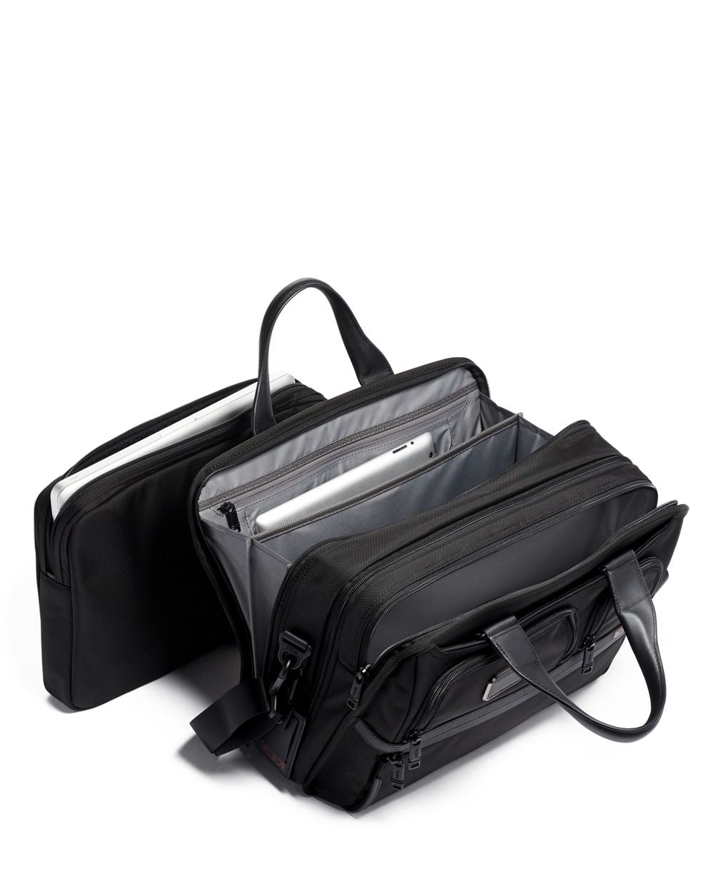 On Sale- TUMI ALPHA Expandable Organizer Laptop Zippered Brief