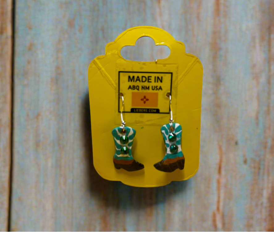 Lieber's Luggage® Lab- Earrings Handcrafted in ABQ NM