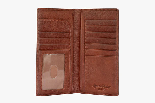 Osgoode Marley RFID Coat Pocket Leather Wallet- 1207 Brandy