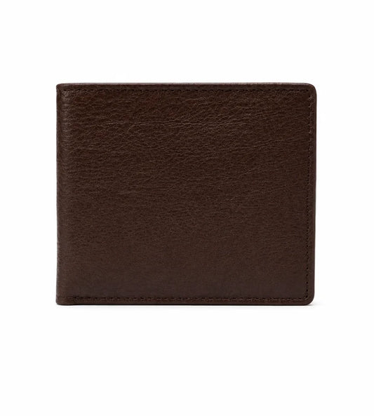 *NEW* Osgoode Marley Leather RFID Mini Thinfold Bifold Wallet with ID Holder - 1223 Espresso