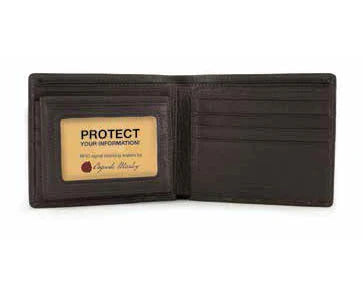 Osgoode Marley RFID ID Passcase Leather Wallet- 1232/1302 Black