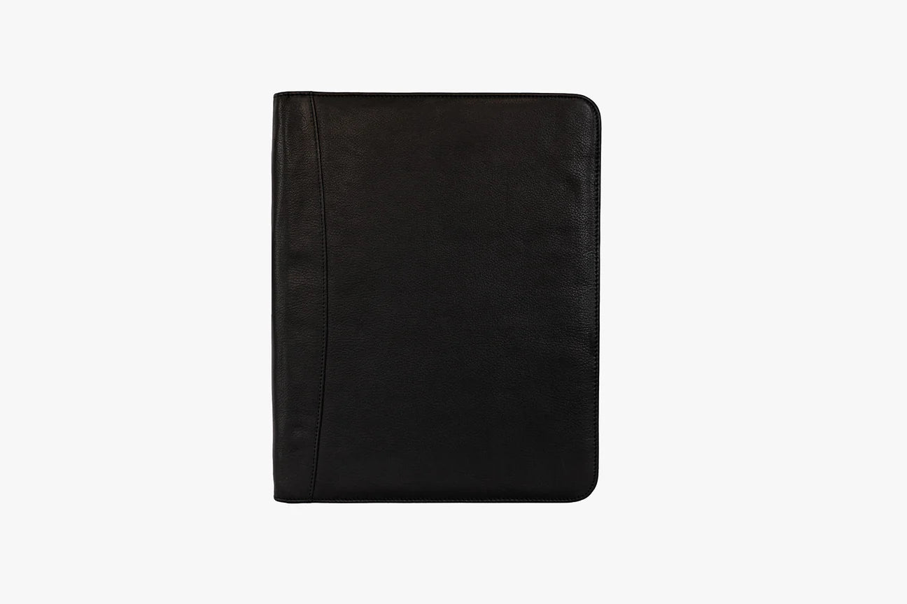Osgoode Marley Zippered File Padfolio- 1810 Black
