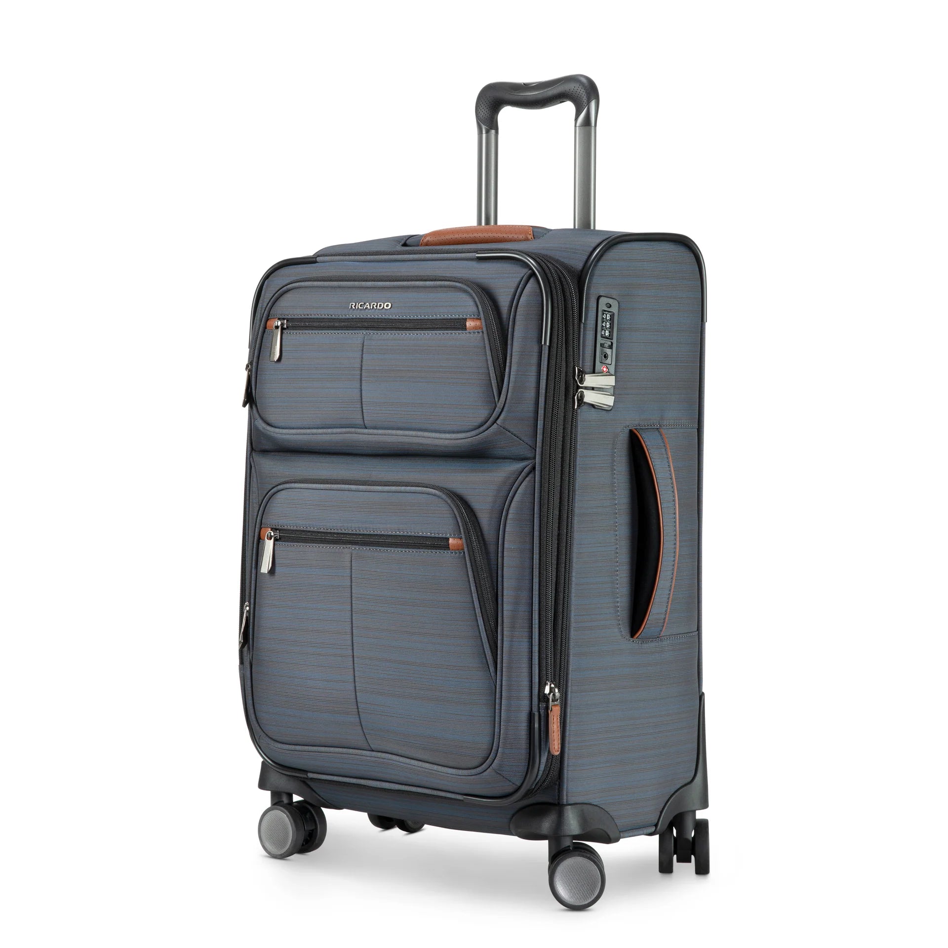 RBH Montecito 2.0 Softside Carry-On Expandable Spinner Grey