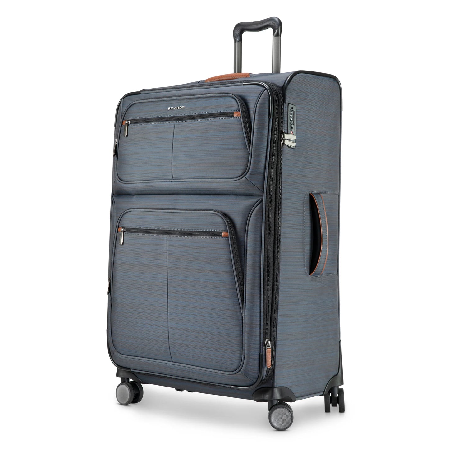 RBH Montecito 2.0 Softside Large Check-In Expandable Spinner Grey