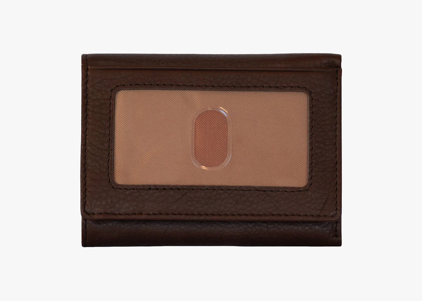 Osgoode Marley Leather RFID ID Trifold w/ Zipper Espresso