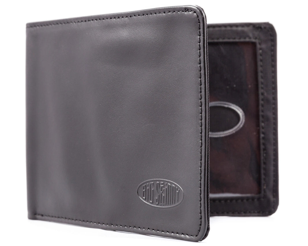 Big Skinny RFID Blocking Leather Super Skinny Bifold Wallet