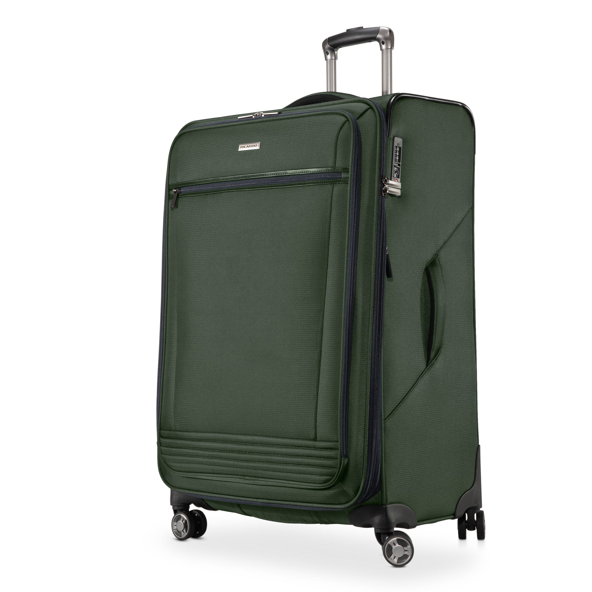 RBH Avalon Softside Large Check-In Expandable Spinner Juniper Green