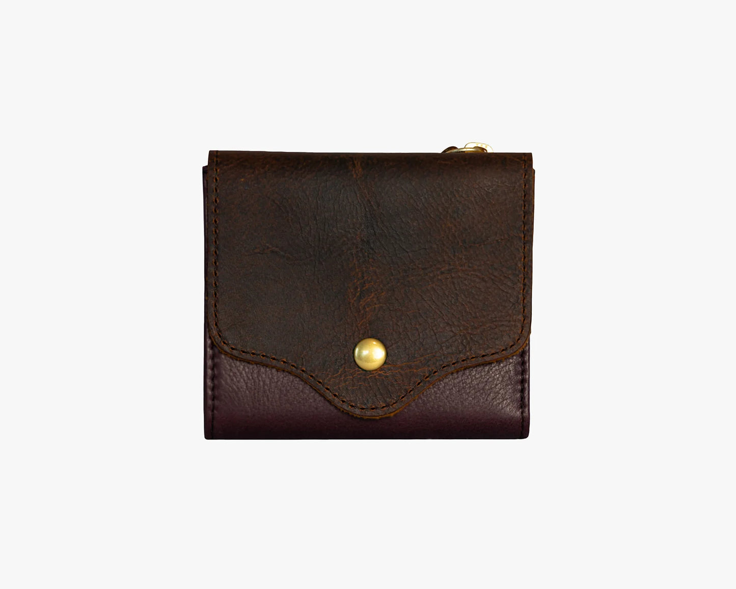 Osgoode Marley Mini Compact RFID Leather Wallet Mulberry