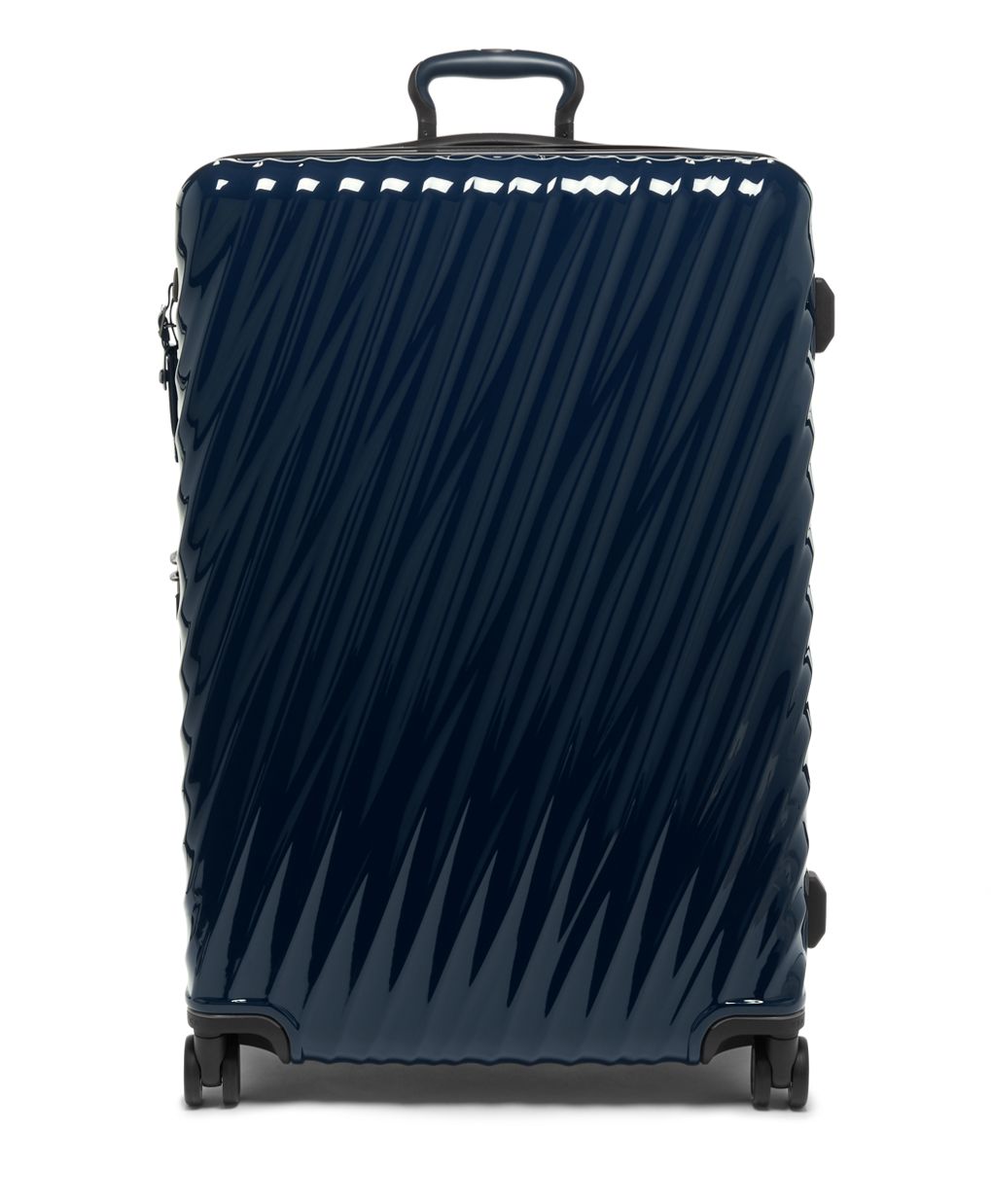 TUMI 19 Degree Extended Trip Hardside Expandable 30" Large Checked Spinner Navy