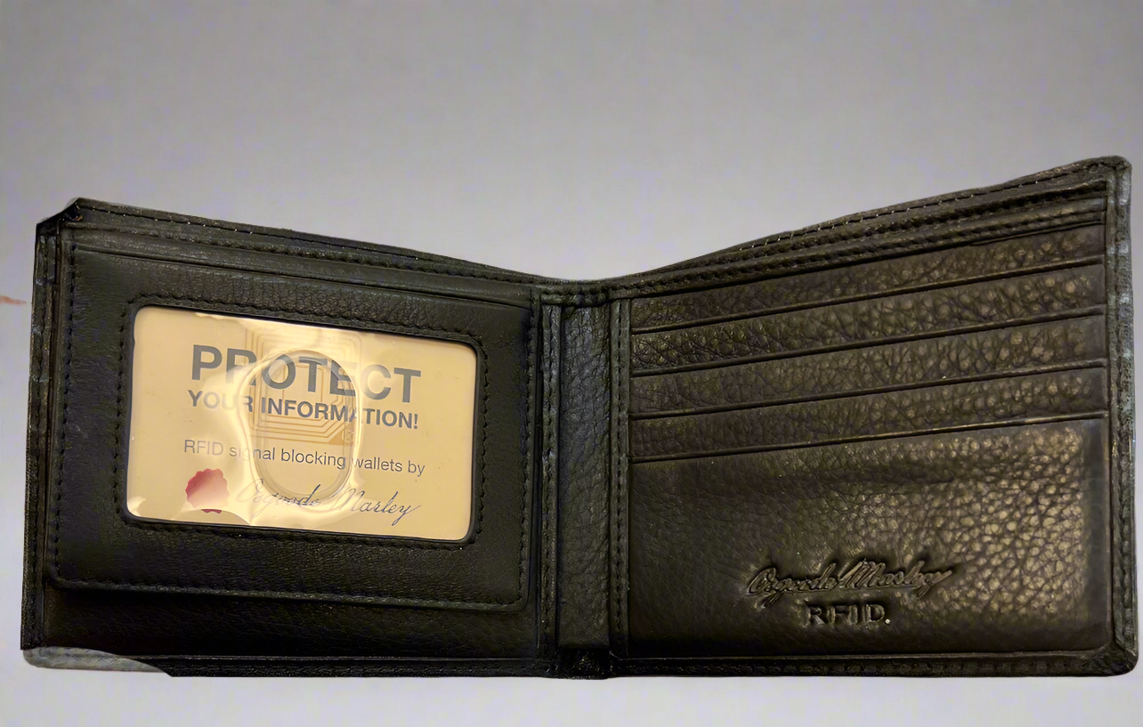 Final Sale- Osgoode Marley RFID Brushed Passcase Leather Wallet- 1172