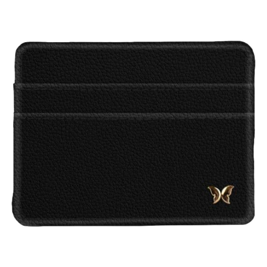 Monarque - Obsidian Black-Slim RFID Wallet Obsidian Black