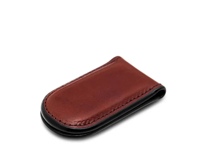 Bosca Dolce Leather Magnetic Money Clip