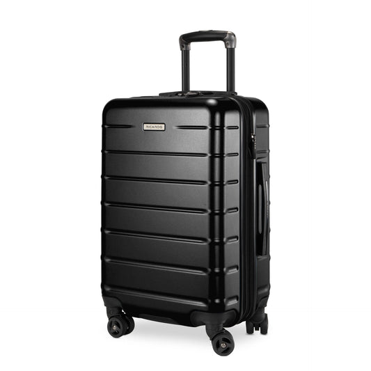 RBH Cambria Hardside Carry-On Expandable Spinner Black Pearl