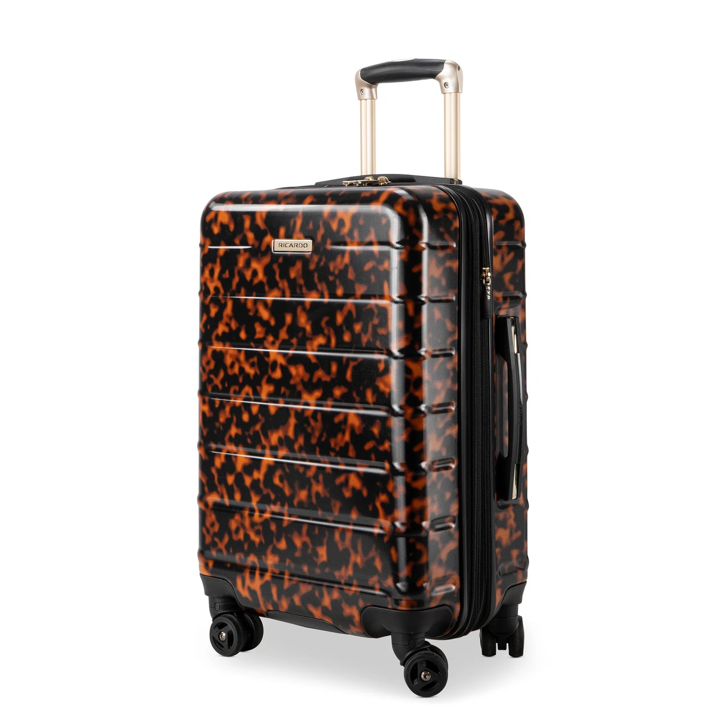 RBH Cambria Hardside Carry-On Expandable Spinner Tortoise