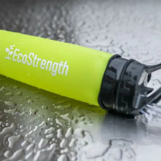 Ecostrength Foldable Water Bottle Green