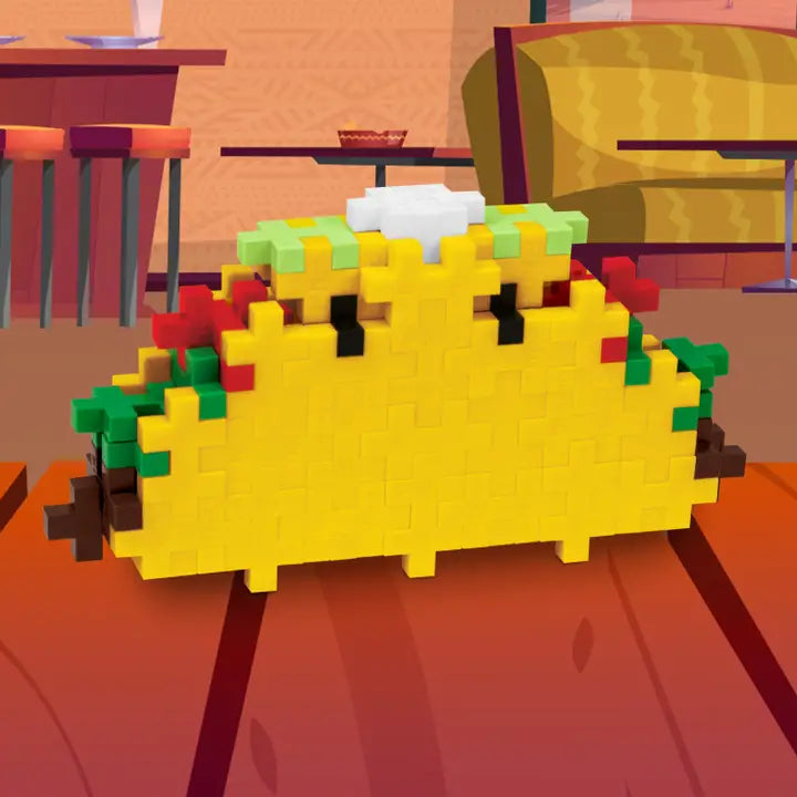 Plus Plus Mini Maker 3D Puzzles Taco