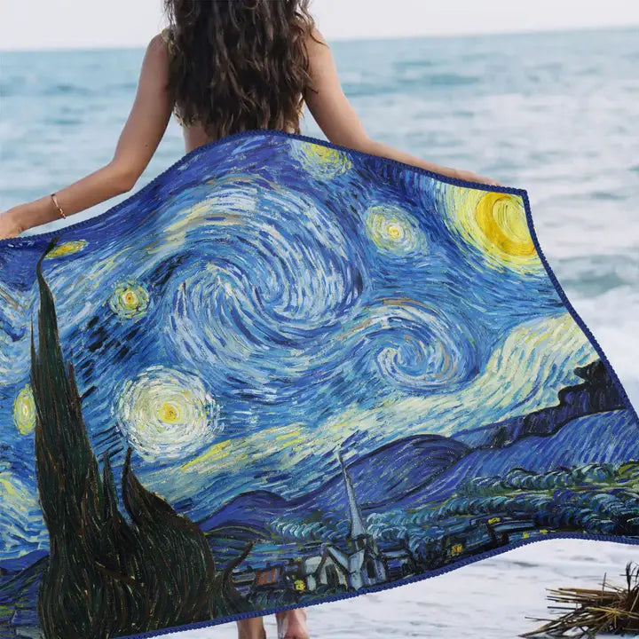 Raincaper Beach Towel with Carrying Pouch