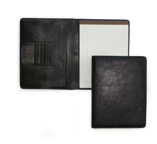 Osgoode Marley RFID Deluxe File Leather Pad - 1831 Black