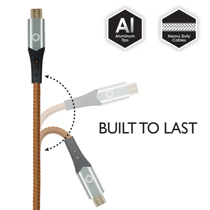 Celltronix Mcx Titanium 6' Fast Charging Micro Usb Cable